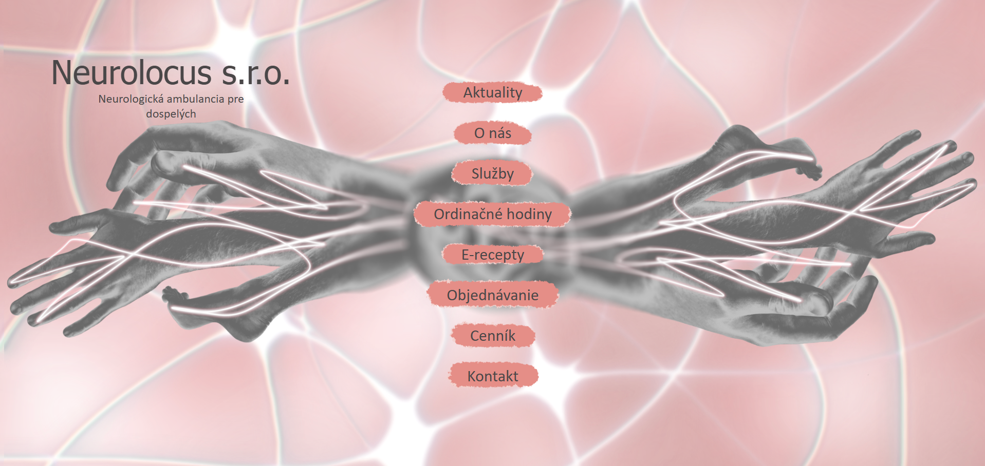 Neurolocus s.r.o. webstránka